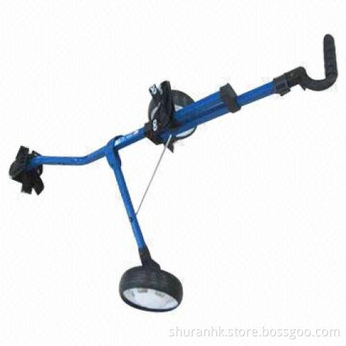 Golf Hand Trolley, Made of Aluminum Material